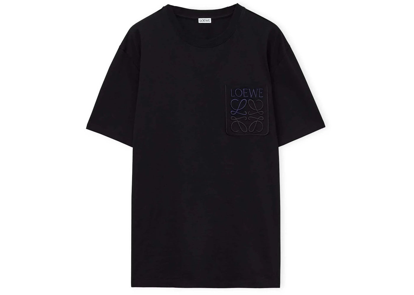 LOEWE Relaxed Fit T-shirt In Cotton Black