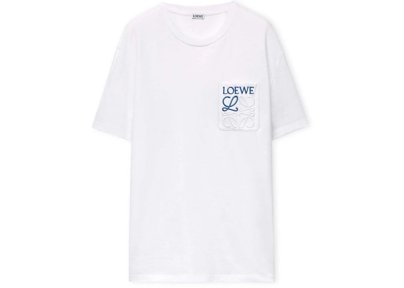 LOEWE Relaxed Fit T-shirt In Cotton White