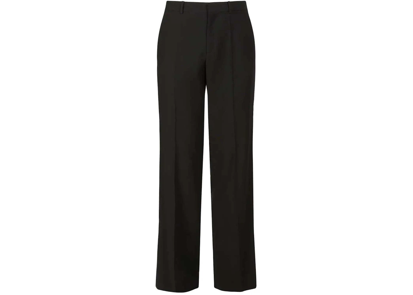 LOEWE Tailored Slim Fit Wool Trousers Black