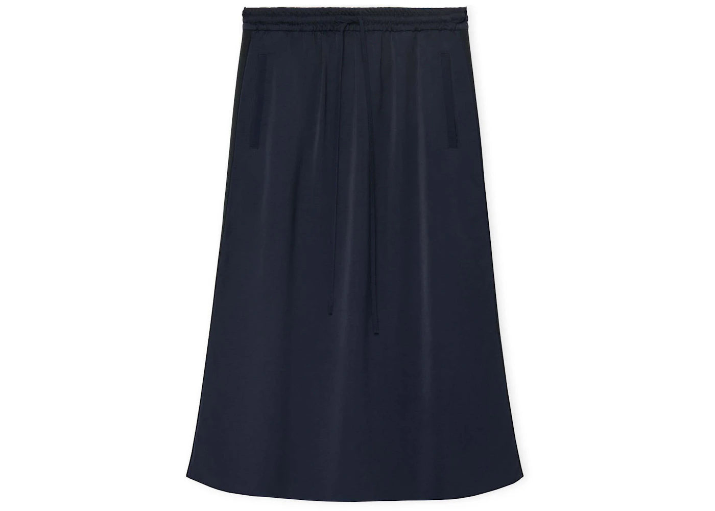 LOEWE Viscose Skirt Navy Blue