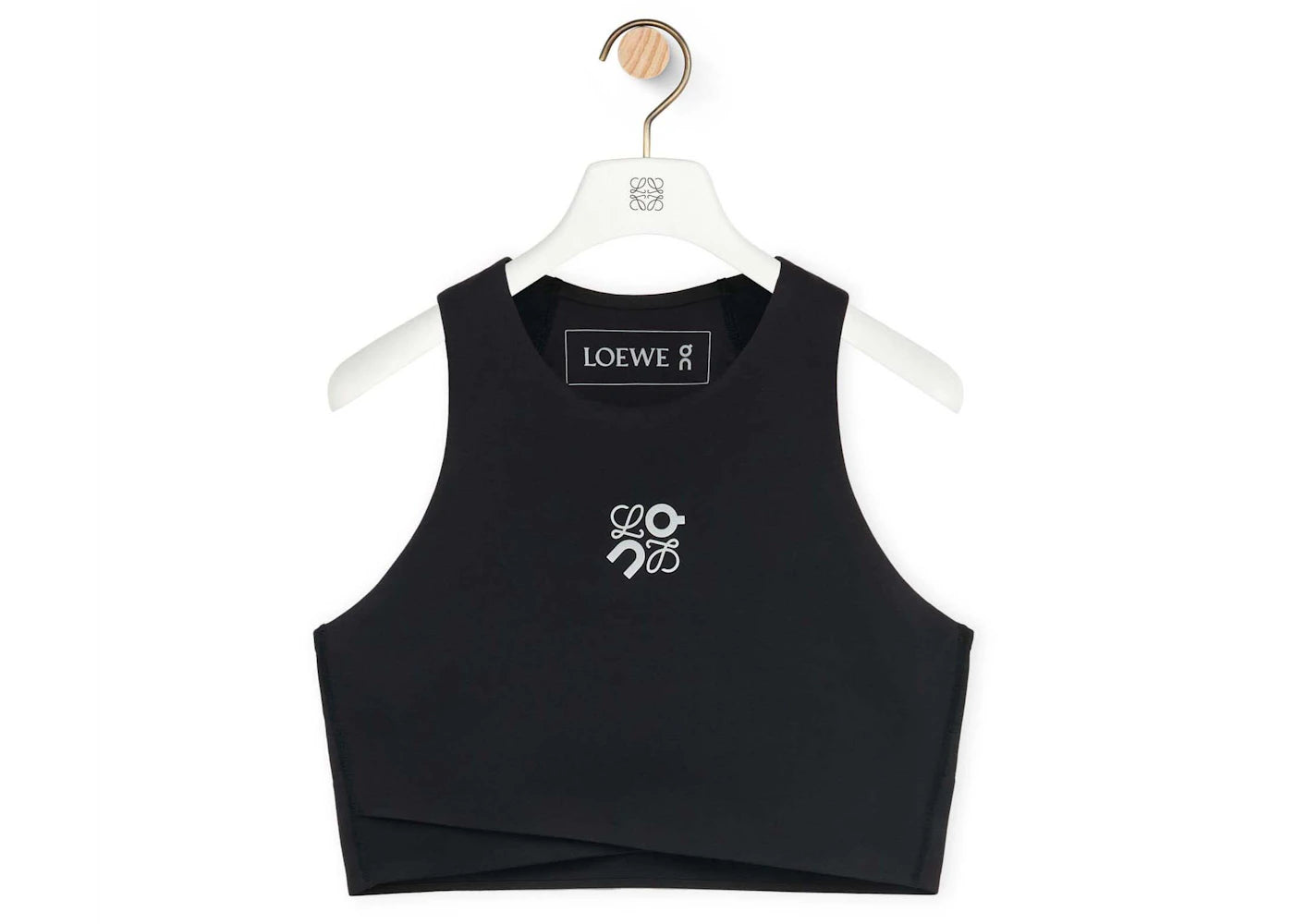 LOEWE x ON Technical Jersey Performance Top Black