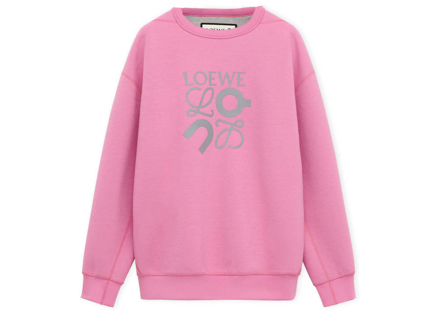 LOEWE x ON Technical Jersey Sweatshirt Pink