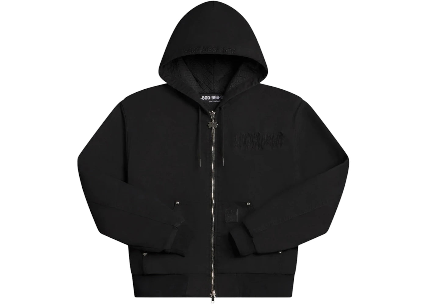 LOSTSHDWS Reversible Detached Work Jacket Oil