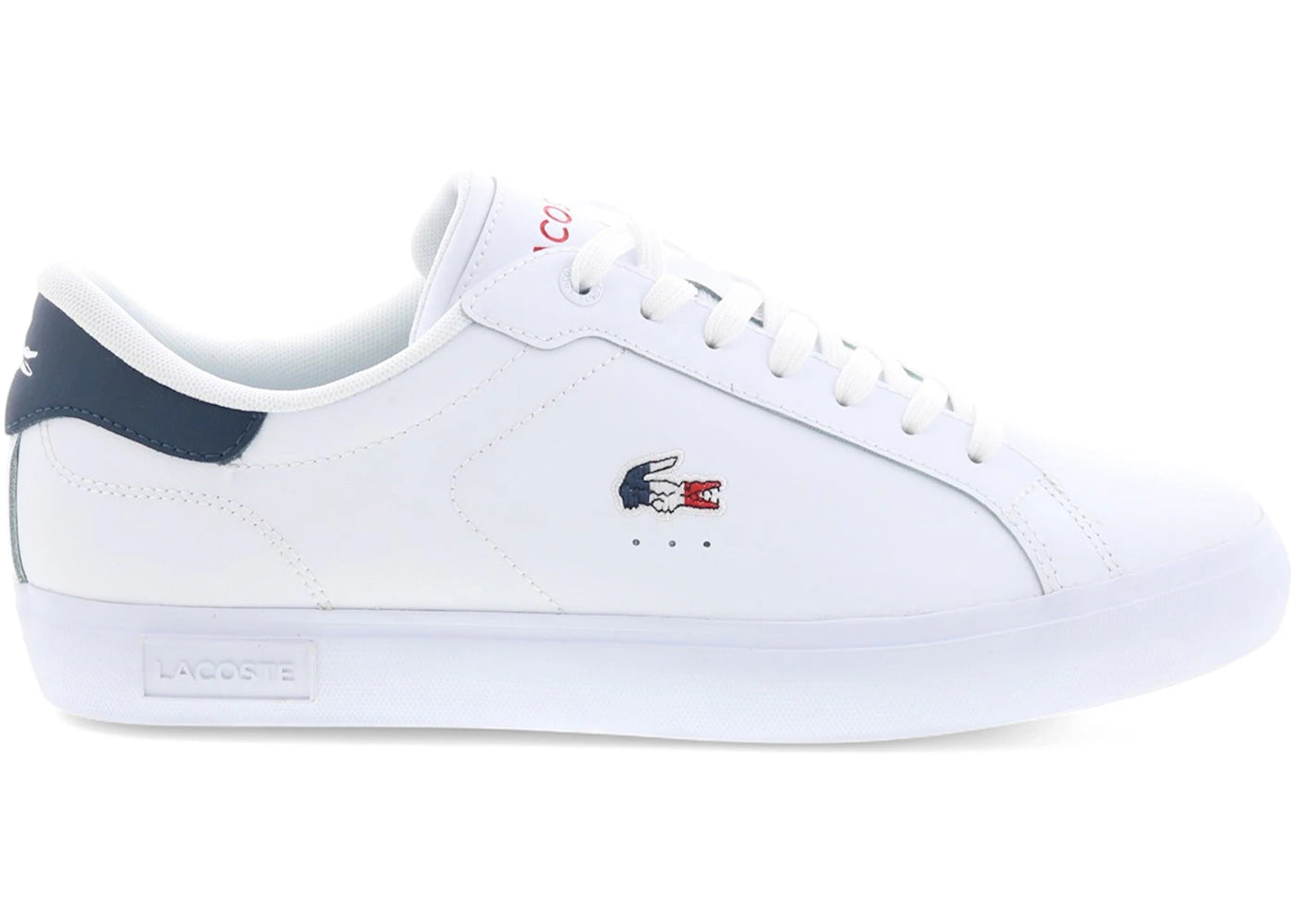 Lacoste Powercourt 125 1 SMA White Navy Red