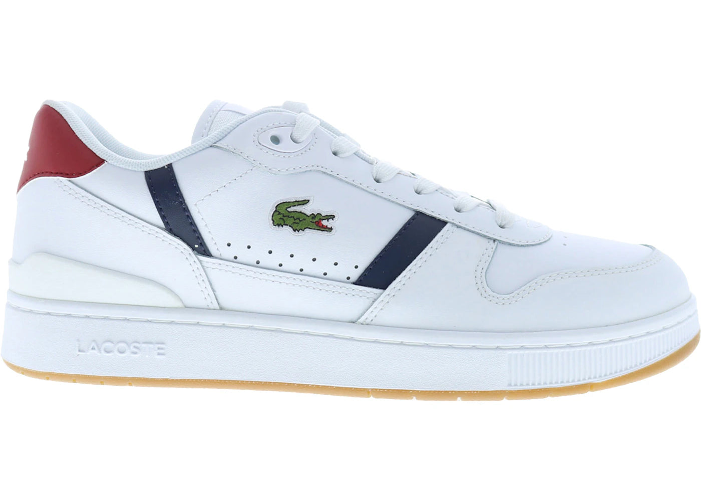 Lacoste T-Clip Set 224 8 SMA White Navy Red