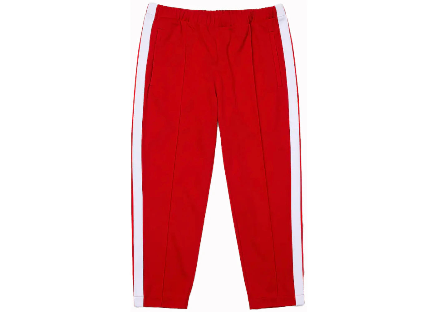 Lacoste x Ricky Regal Contrast Bands Piqué Pants Red