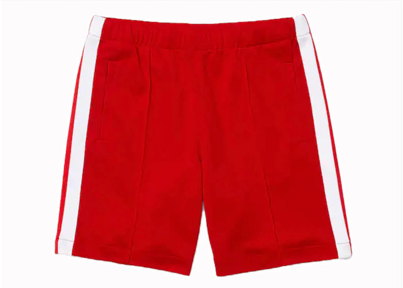 Lacoste x Ricky Regal Contrast Bands Piqué Shorts Red
