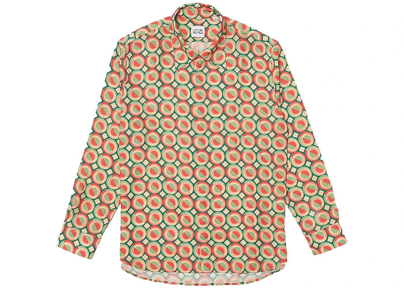 Lacoste x Ricky Regal Geometric Print Shirt Multicolor