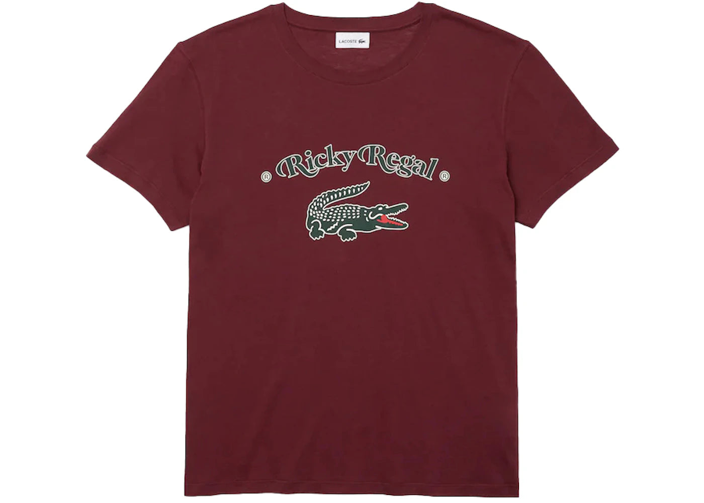 Lacoste x Ricky Regal Loose Neck Print T-shirt Sirius