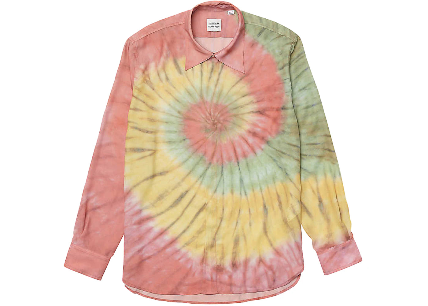Lacoste x Ricky Regal Relaxed Fit Flowy Shirt Tie Dye