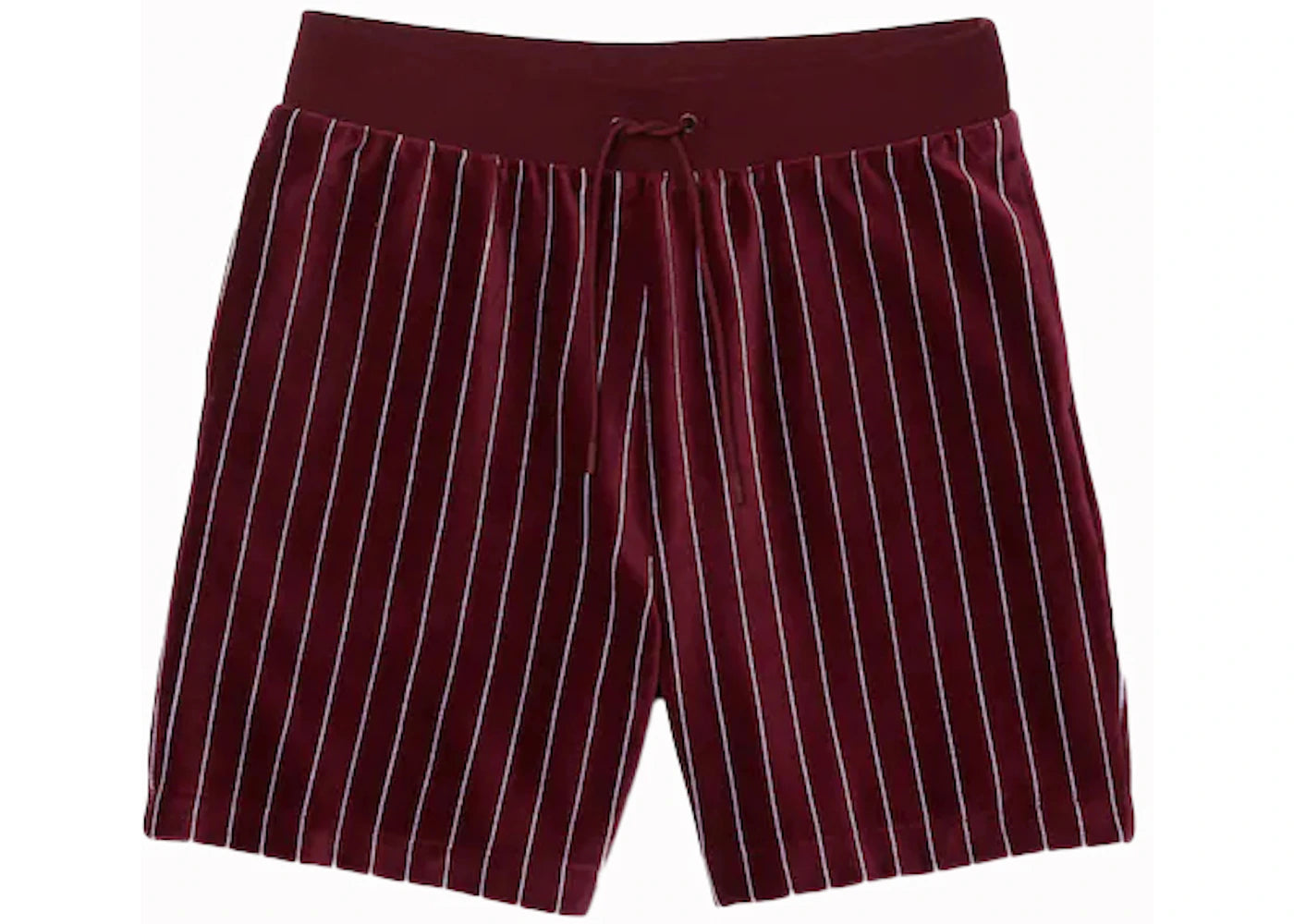 Lacoste x Ricky Regal Striped Velvet Bermuda Shorts Sirius
