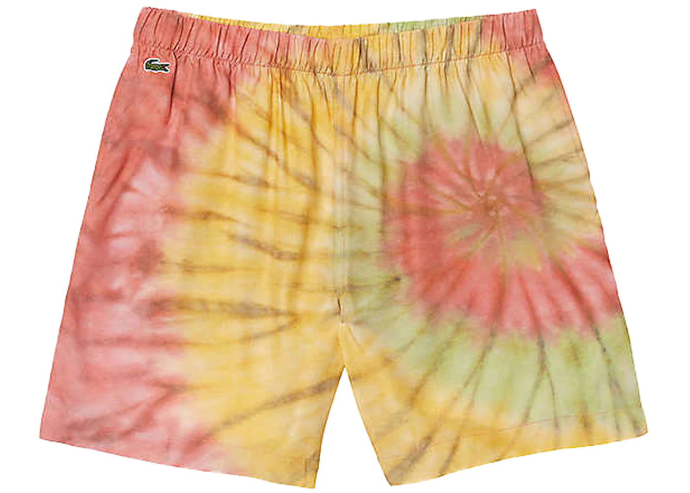 Lacoste x Ricky Regal Viscose Patterned Bermuda Shorts Multicolor