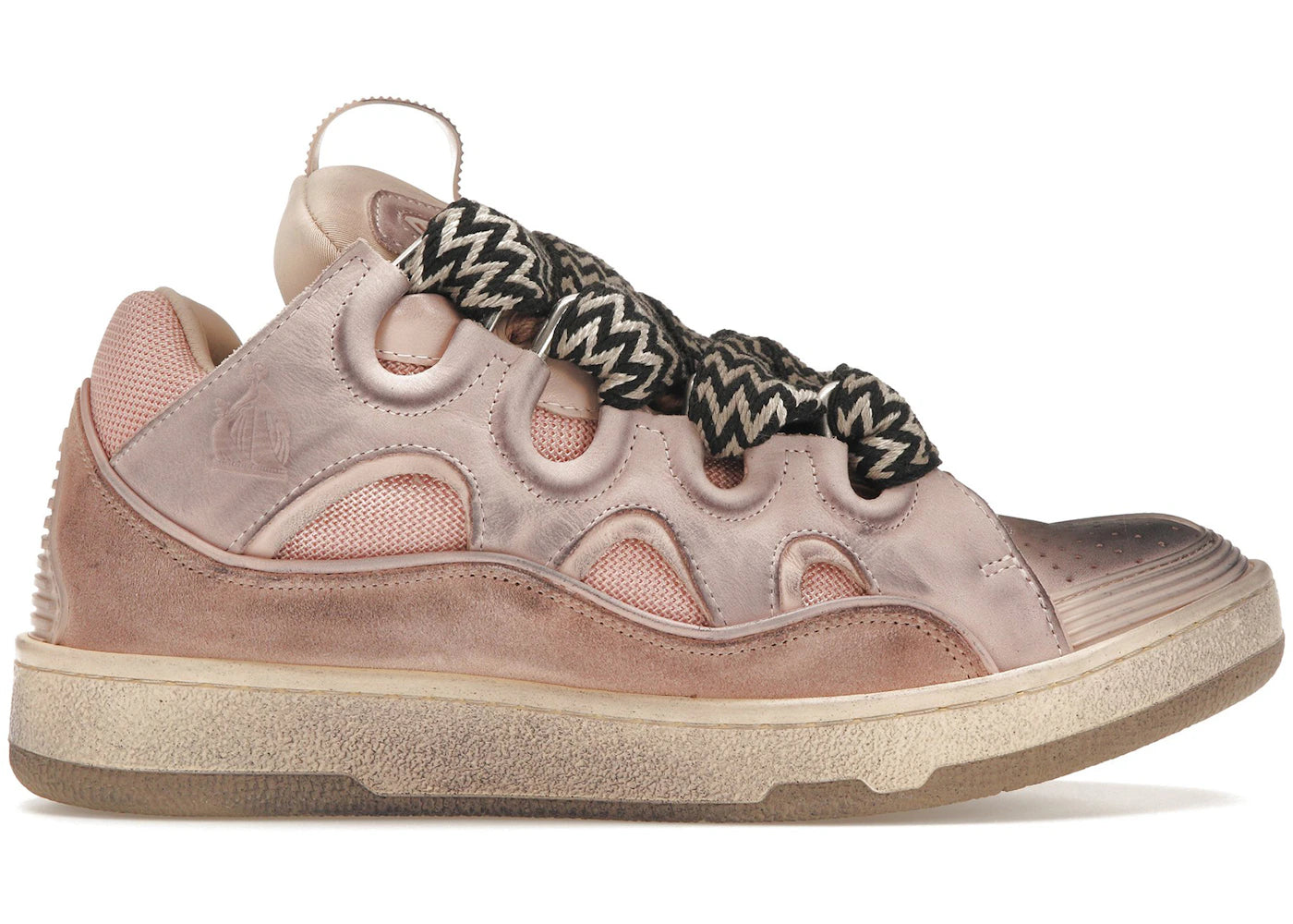 Lanvin Curb Sneakers Vintage Pink