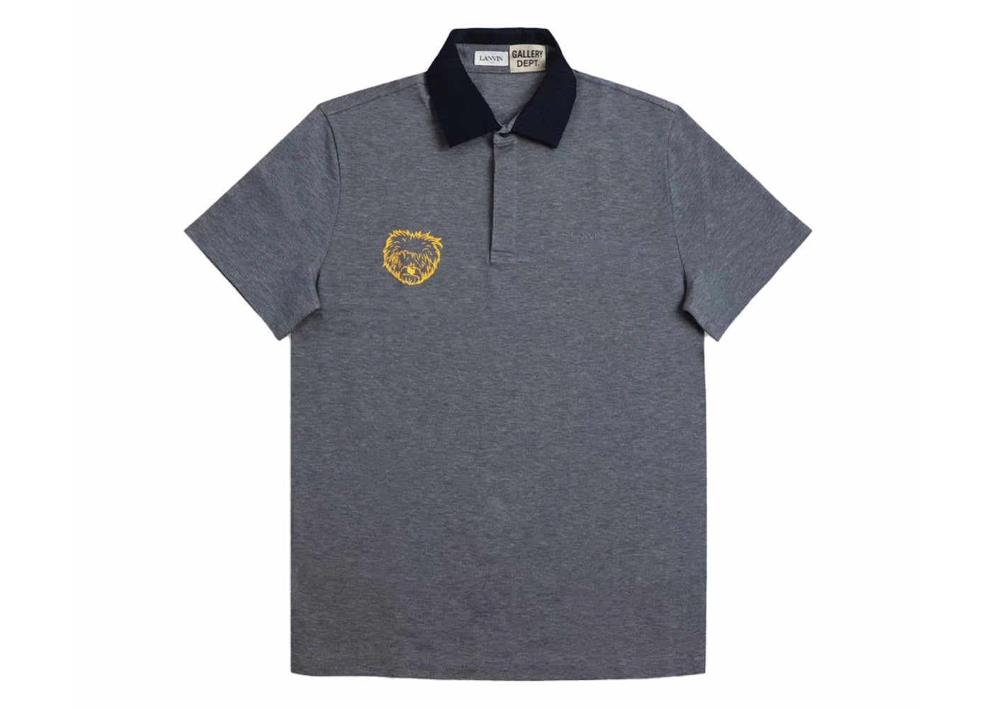 Lanvin x Gallery Dept. Jersey Polo Grey