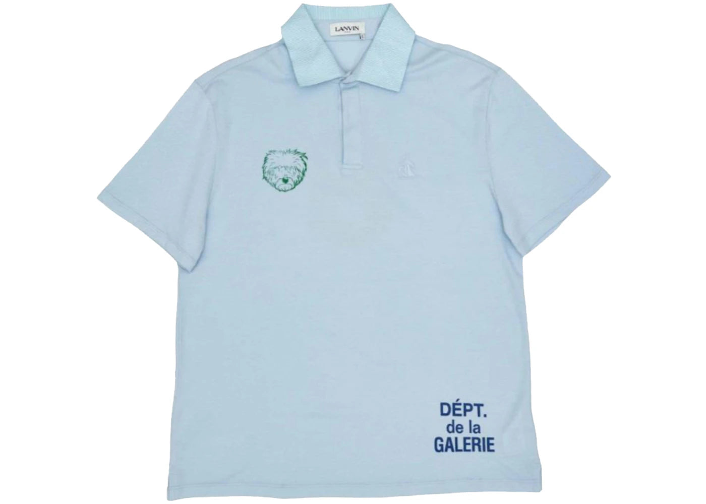 Lanvin x Gallery Dept. Jersey Polo Lanvin Blue