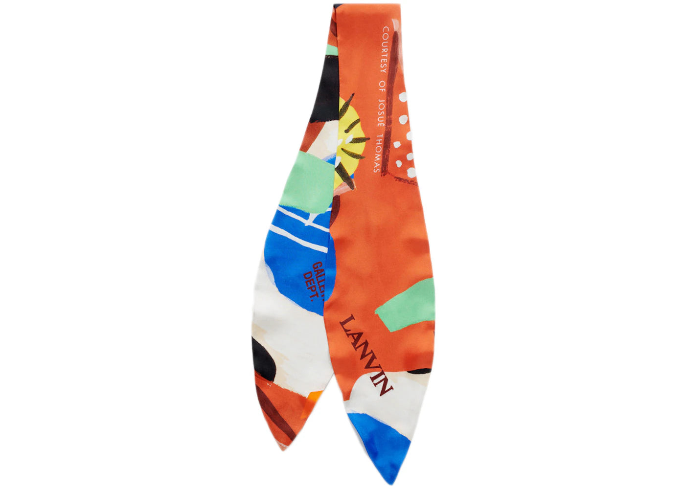 Lanvin x Gallery Dept. Print Silk Scarf Multicolor