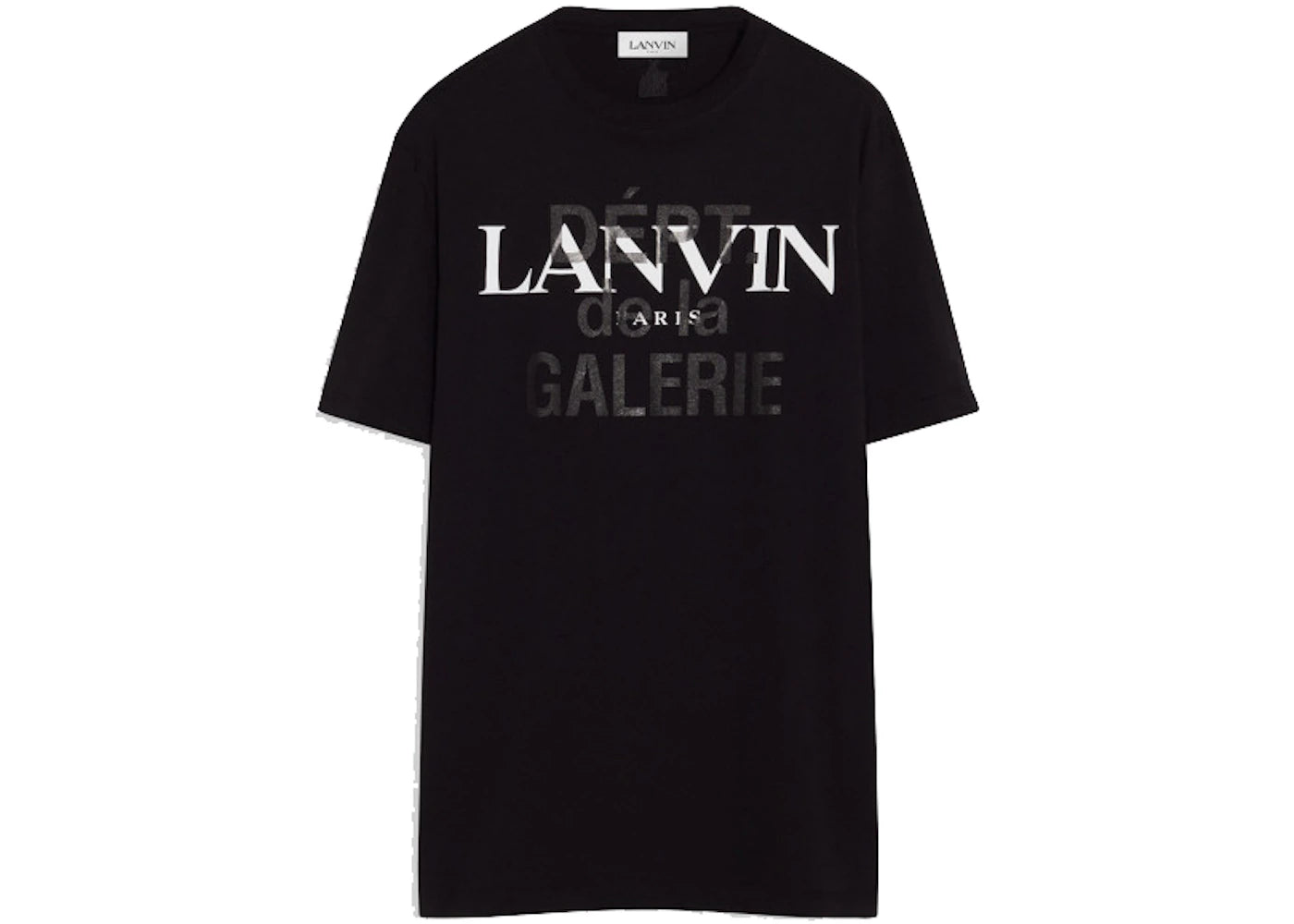 Lanvin x Gallery Dept. Printed T-shirt In French Black