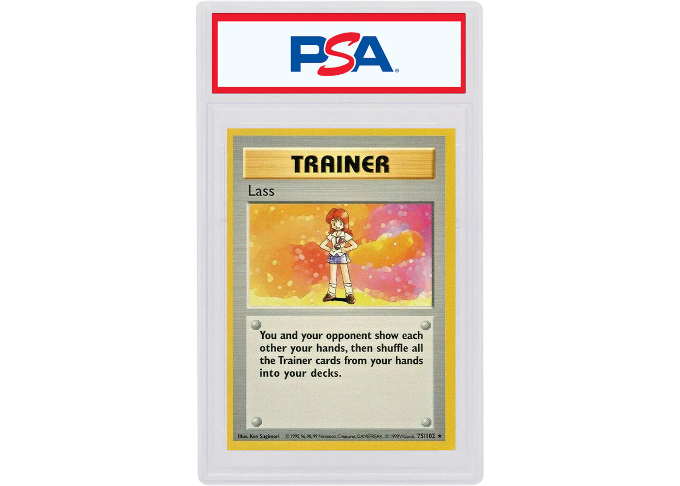 Las 1999 Pokemon TCG Shadowless #75 (PSA or BGS Graded)