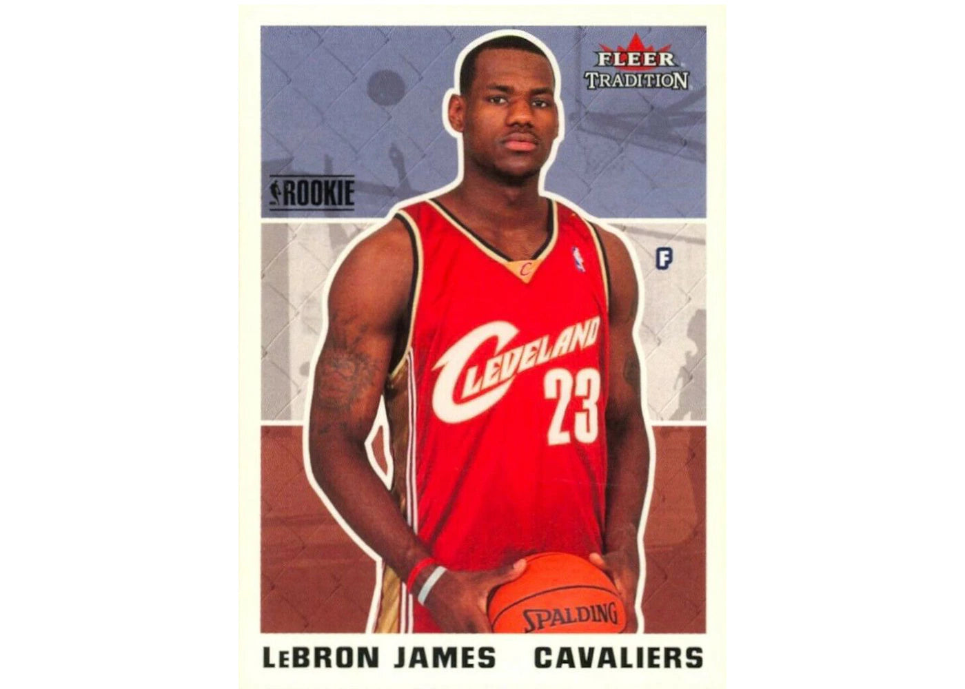 LeBron James 2003 Fleer Tradition Rookie #261 (Ungraded)