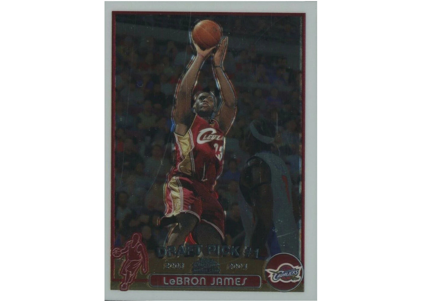 LeBron James 2003 Topps Chrome Rookie #111 (Ungraded)