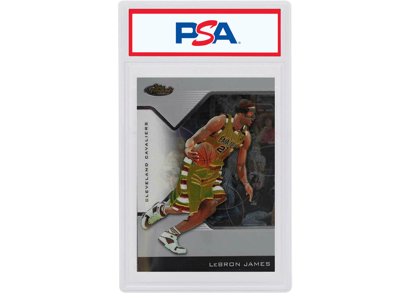LeBron James 2004 Topps Finest #23 (PSA or BGS Graded)