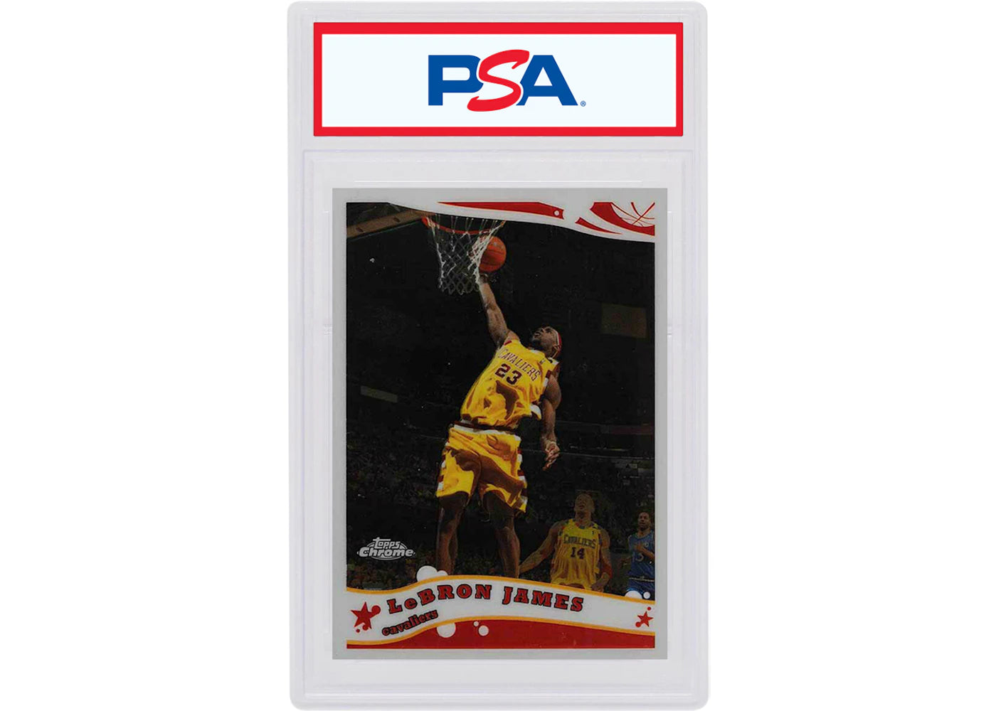 LeBron James 2005 Topps Chrome #102 (PSA or BGS Graded)
