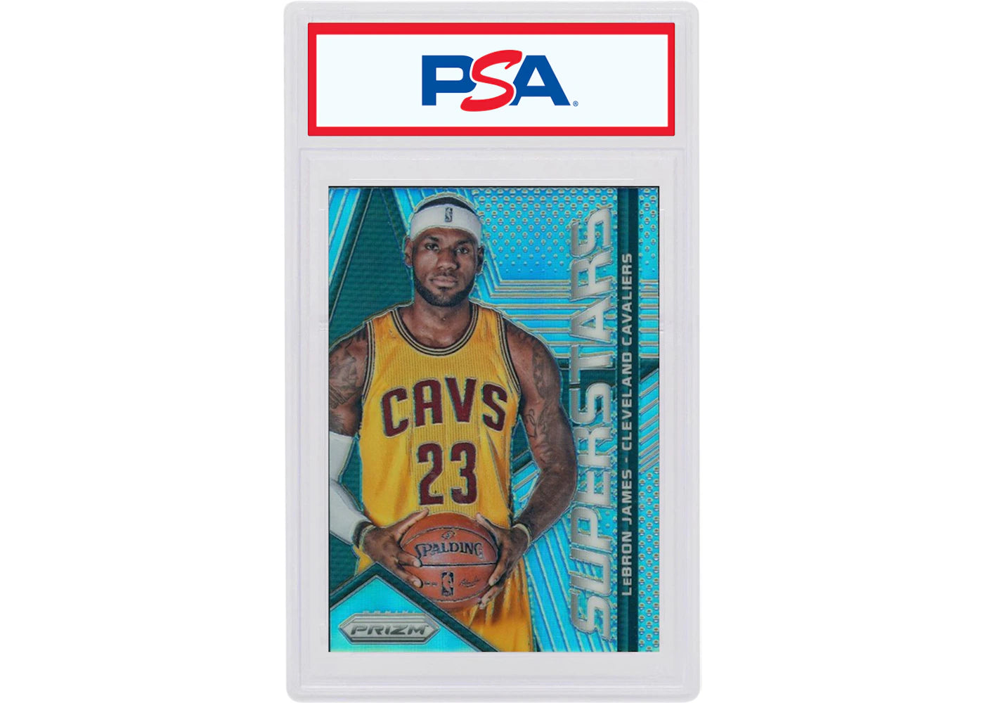 LeBron James 2014 Panini Prizm Superstars Prizm #1 (PSA or BGS Graded)