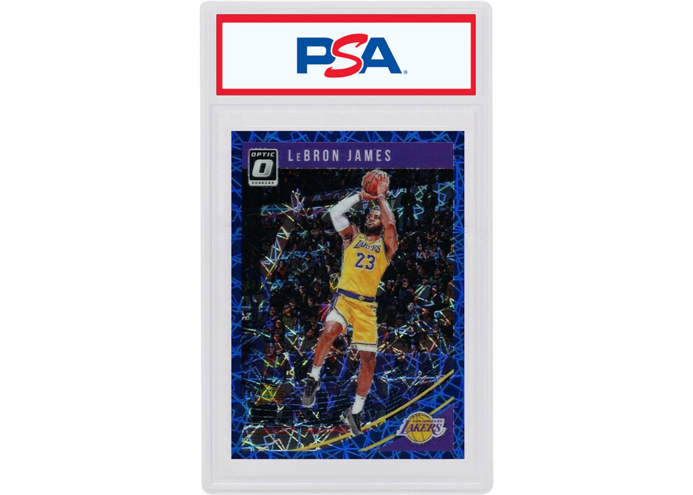 LeBron James 2018 Donruss Optic Blue Velocity #94 (PSA or BGS Graded)