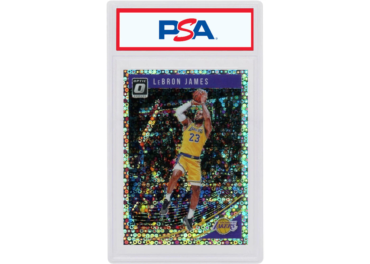 LeBron James 2018 Donruss Optic Fast Break Disco #94 (PSA or BGS Graded)