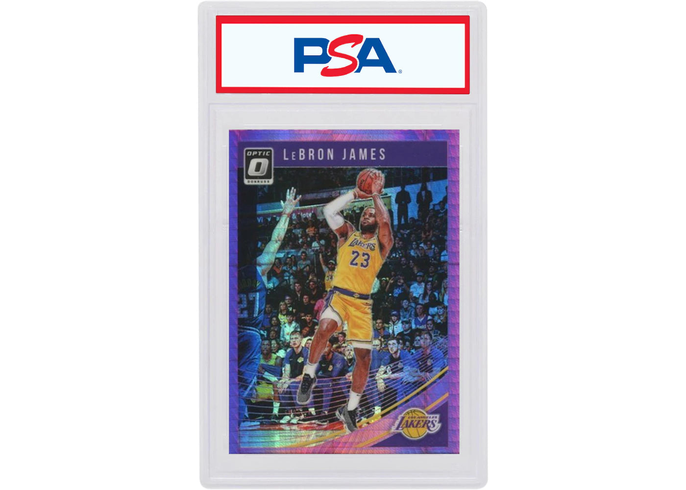 LeBron James 2018 Donruss Optic Hyper Pink #94 (PSA or BGS Graded)