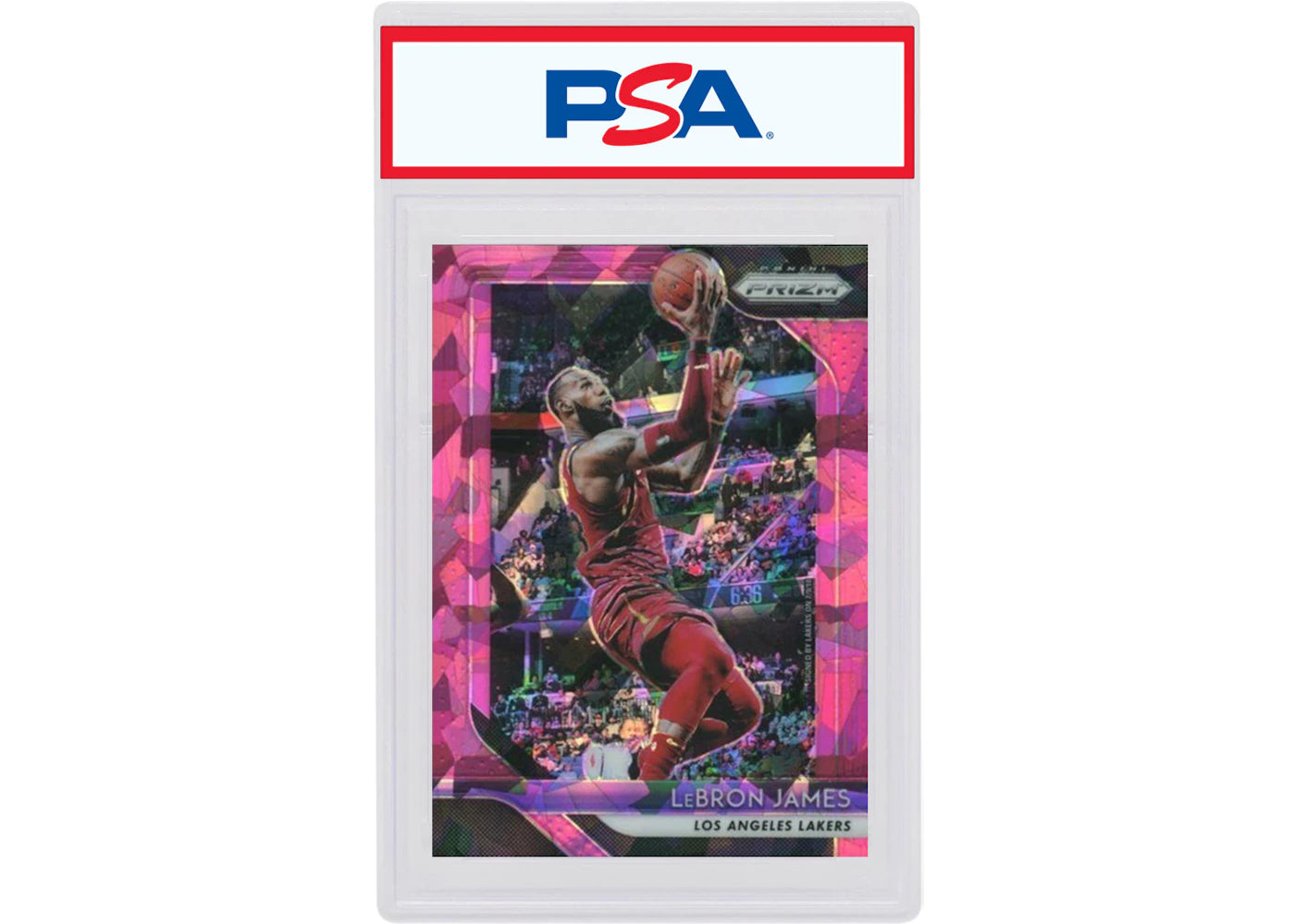 LeBron James 2018 Panini Prizm Pink Ice #6 (PSA or BGS Graded)