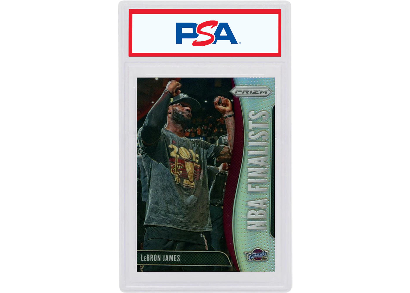LeBron James 2019 Panini Prizm NBA Finalists Silver #3 (PSA or BGS Graded)