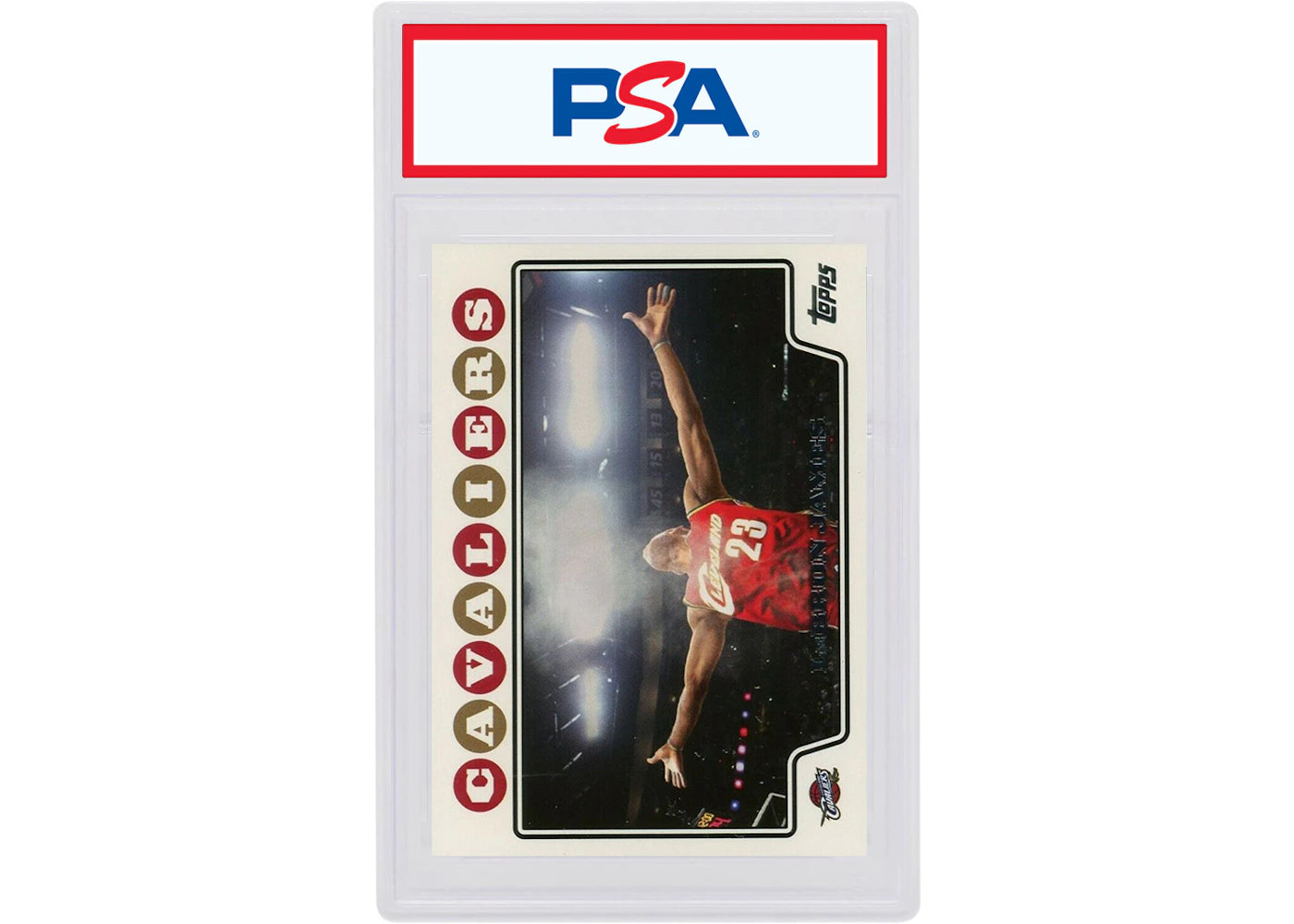 Lebron James 2008 Topps #23 (PSA or BGS Graded)