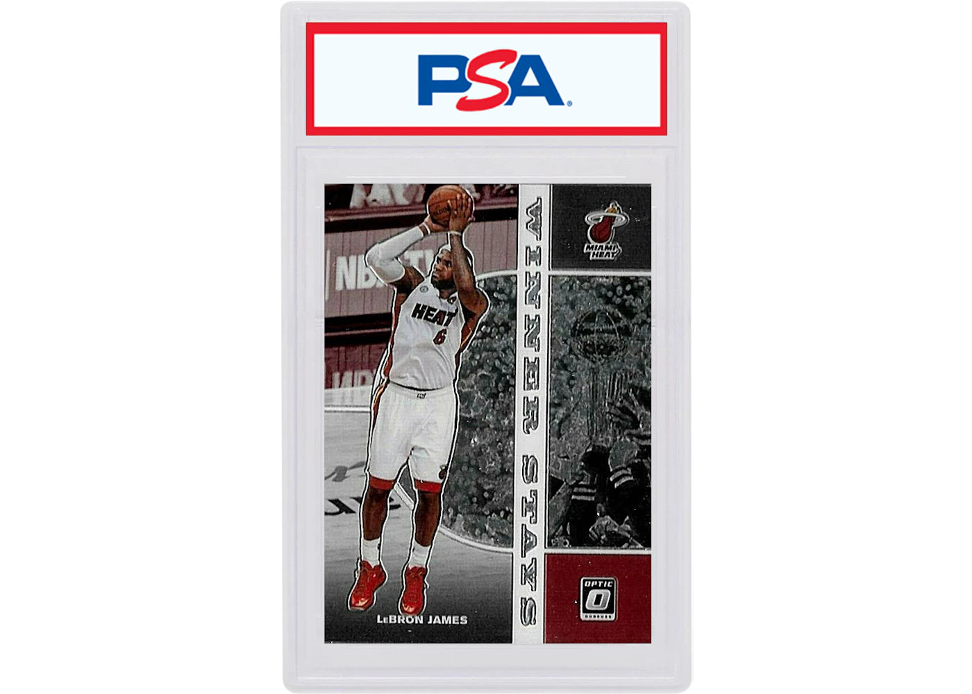 Lebron James 2019 Panini Donruss Optic Winner Stays #20 (PSA or BGS Graded)