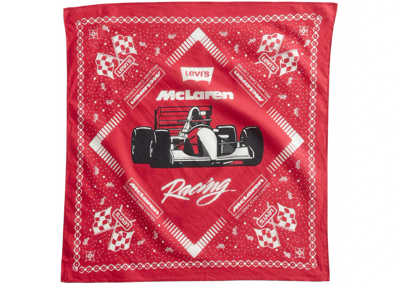 Levis x McLaren Racing Bandana Brilliant Red