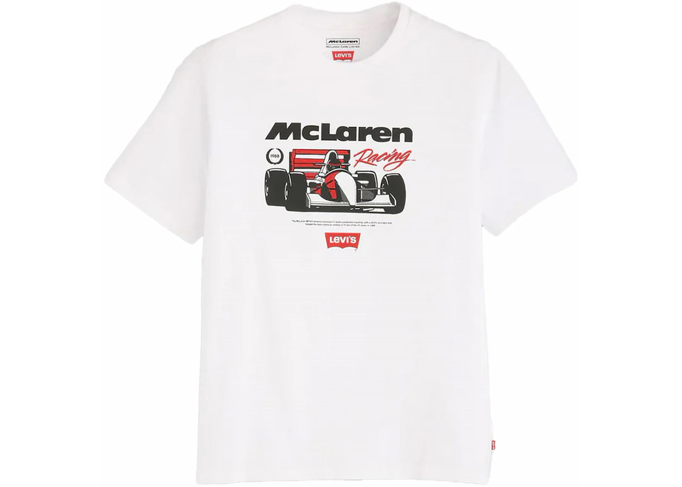 Levis x McLaren Racing Heritage Tee White