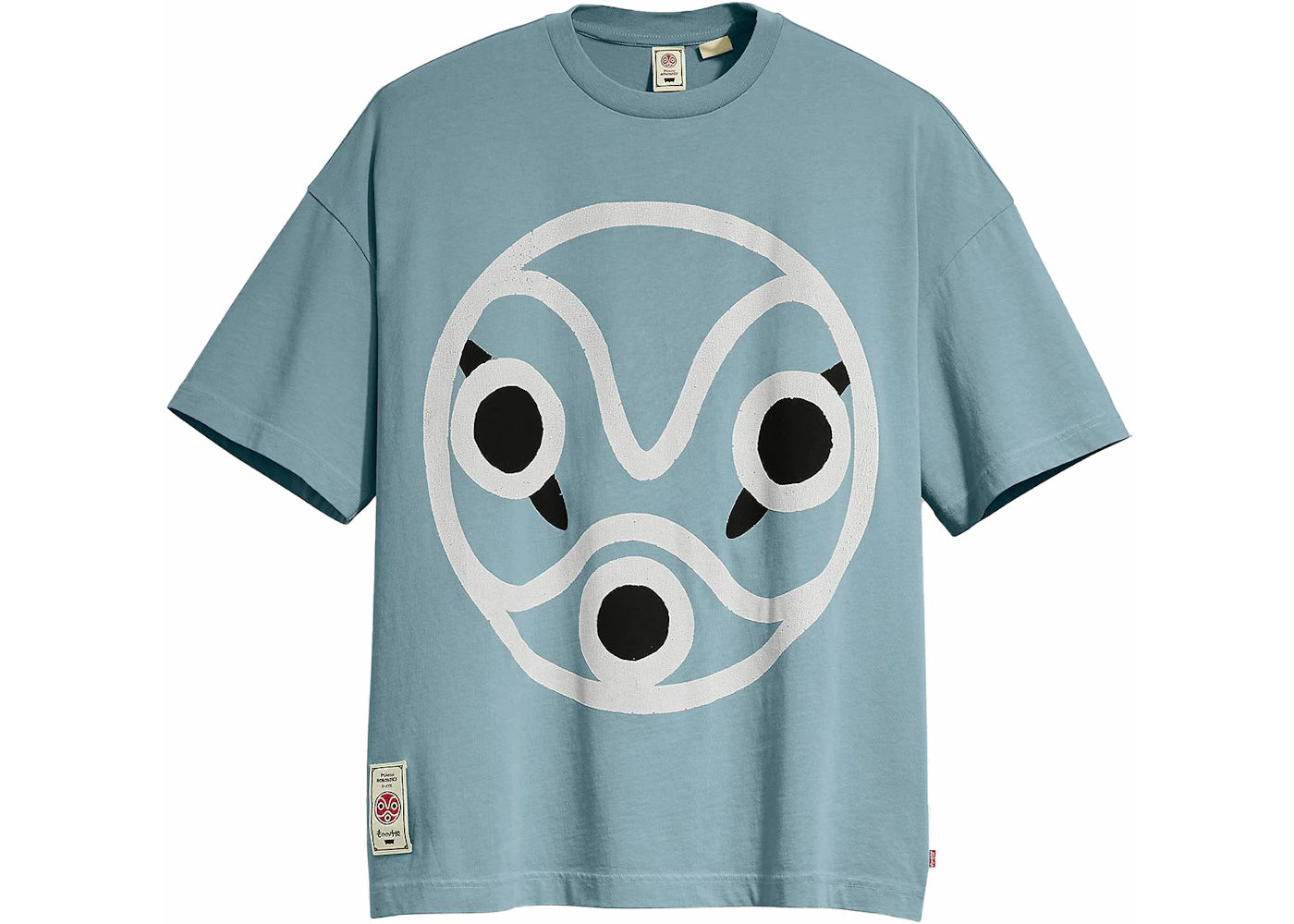 Levis x Princess Mononoke San's Mask T-shirt Indigo