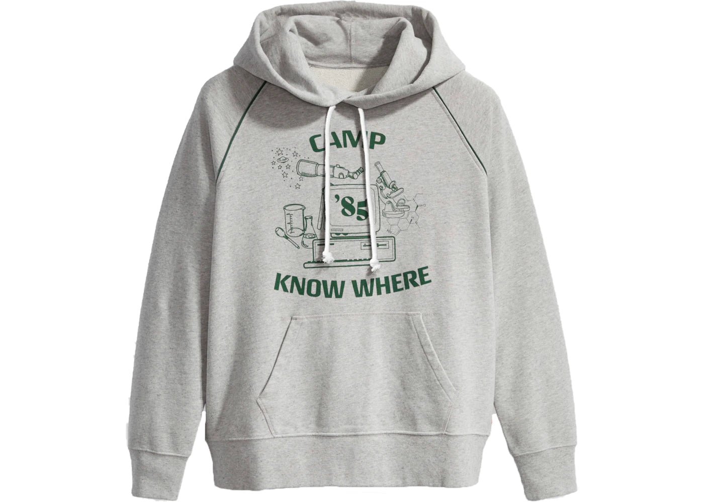 Levis x Stranger Things Camp Know Where Hoodie Grey