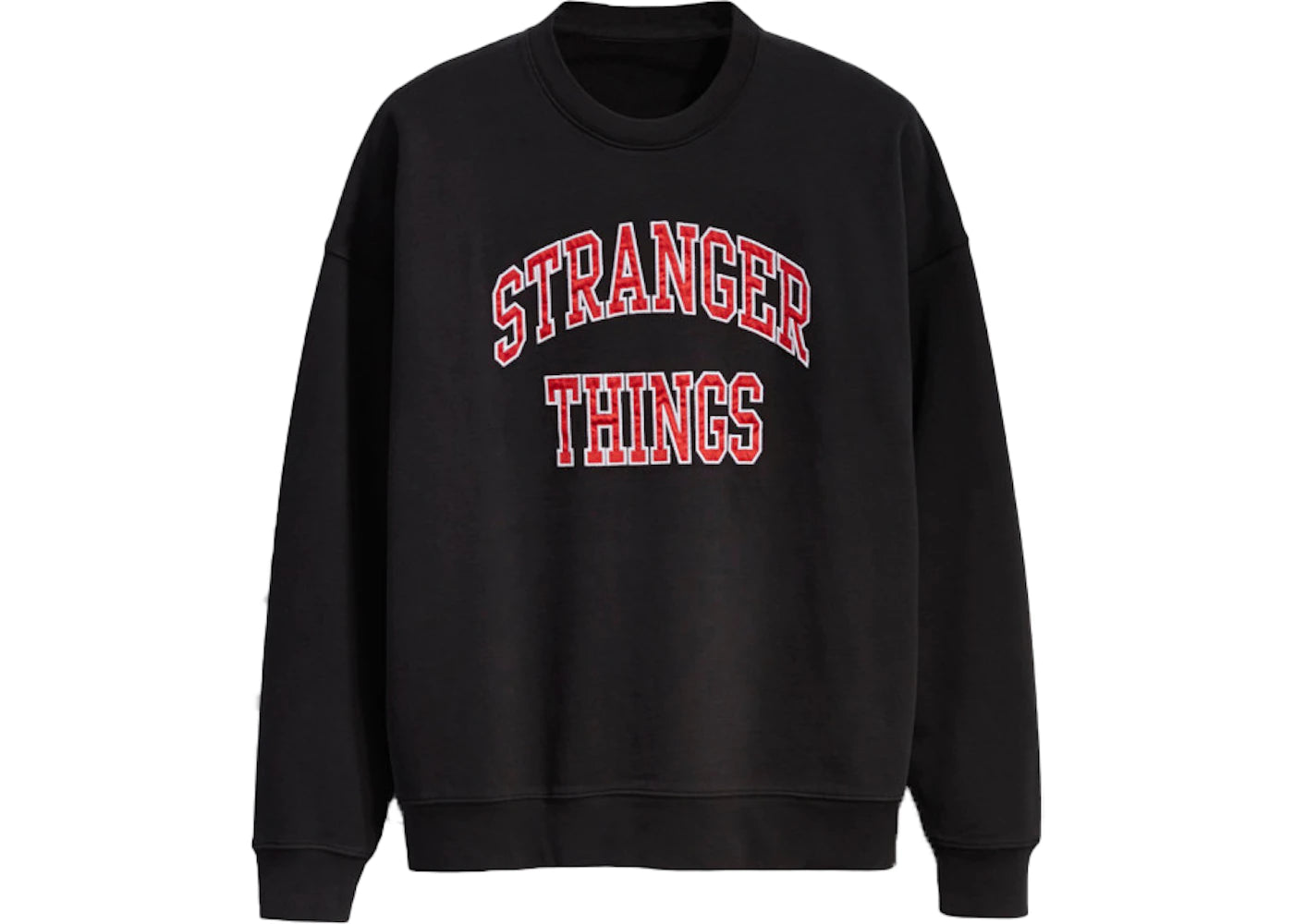 Levis x Stranger Things Hopper's Crewneck Sweatshirt Black