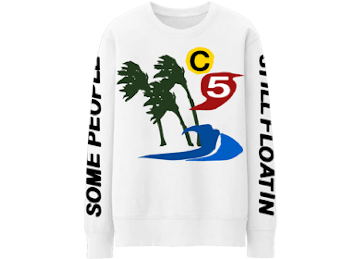 Lil Wayne Cactus Plant Flea Market Crewneck White