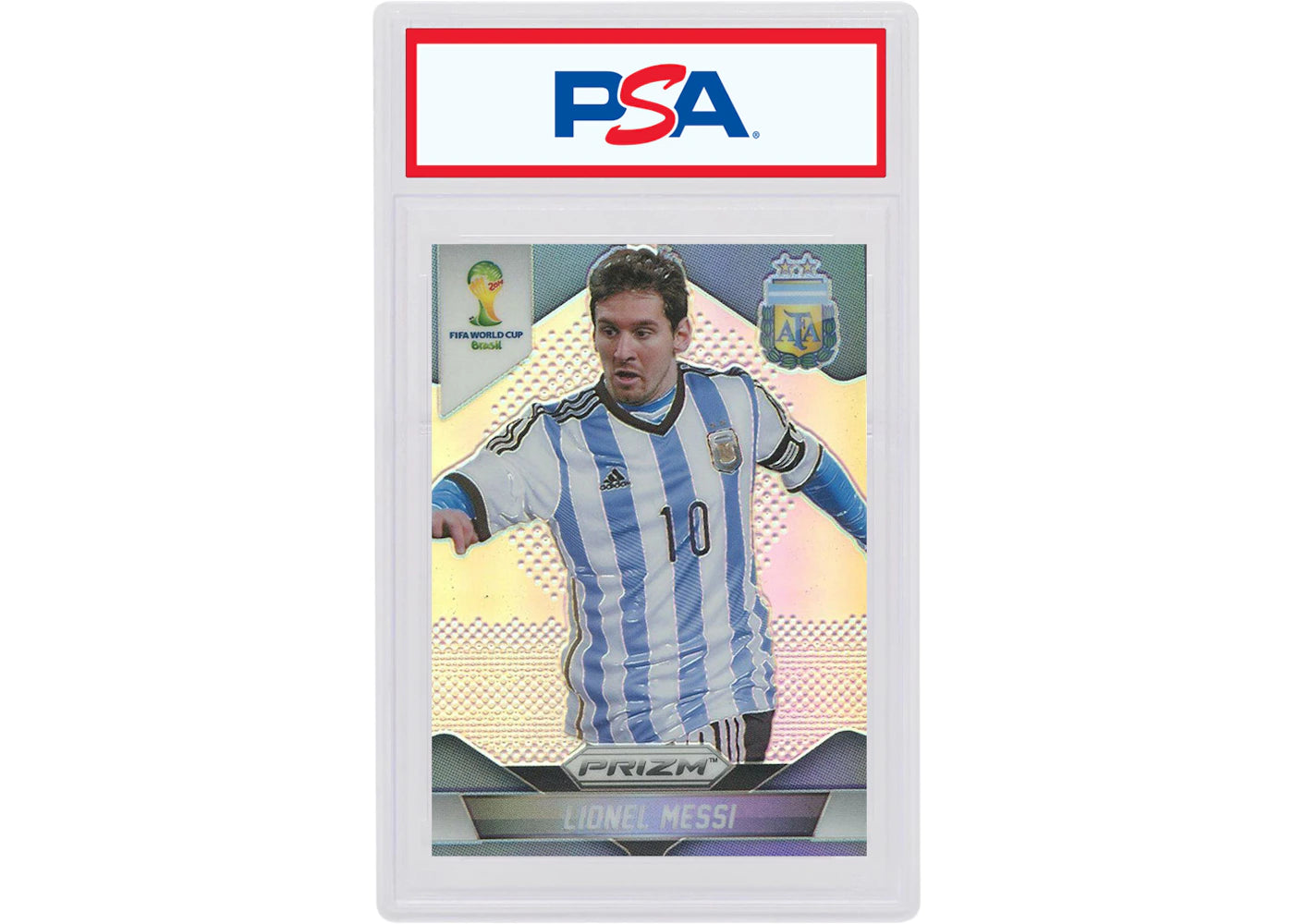 Lionel Messi 2014 Panini Prizm World Cup Silver #12 (PSA or BGS Graded)