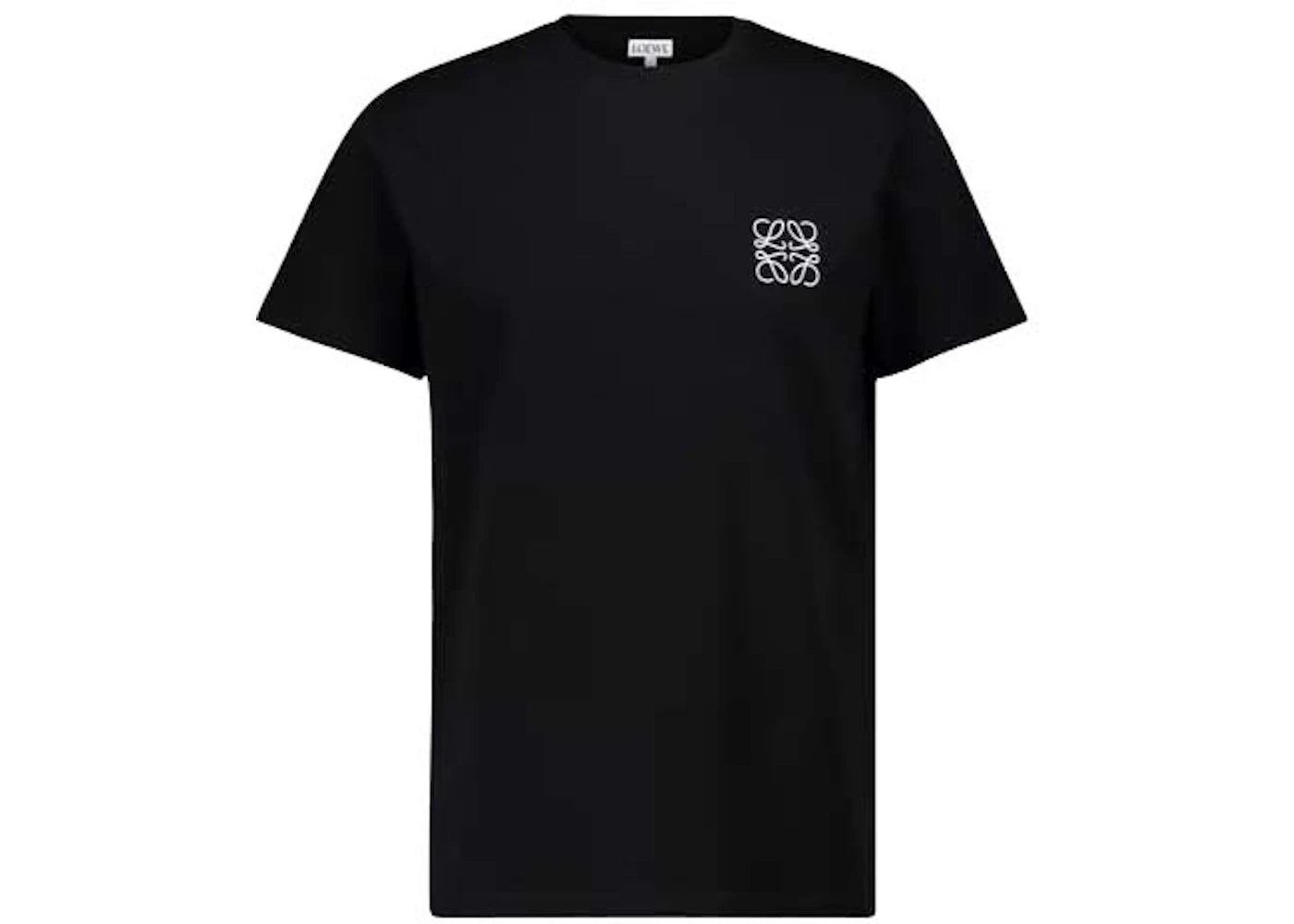 LOEWE Anagram Cotton T-shirt Black/White