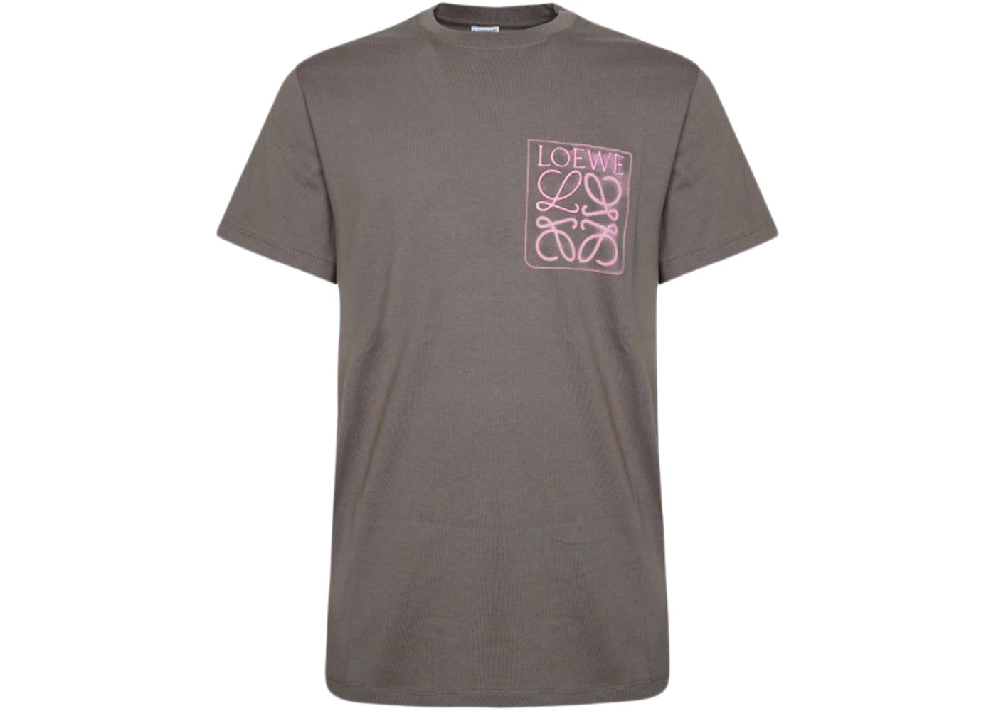 LOEWE Anagram Fake Pocket T-Shirt Warm Grey