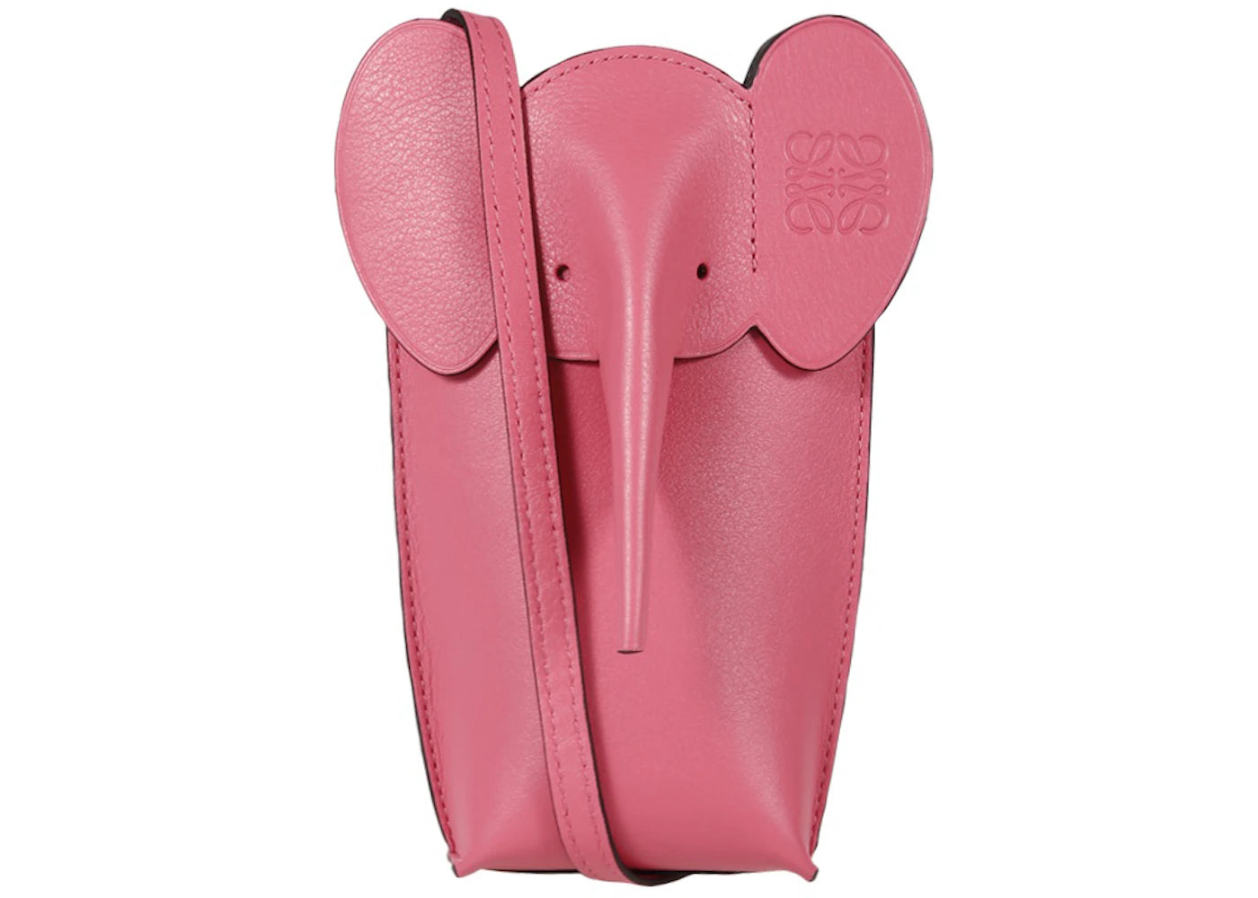 LOEWE Elephant Pocket in Classic Calfskin New Candy