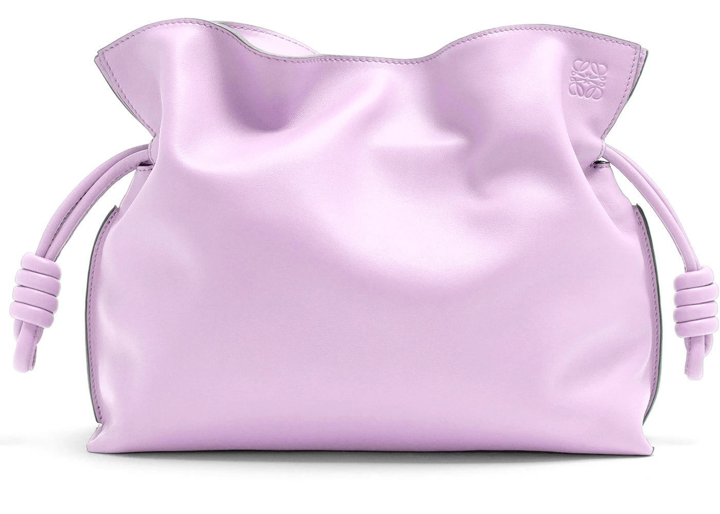 LOEWE Flamenco Clutch in Nappa Calfskin Bloom Orchid