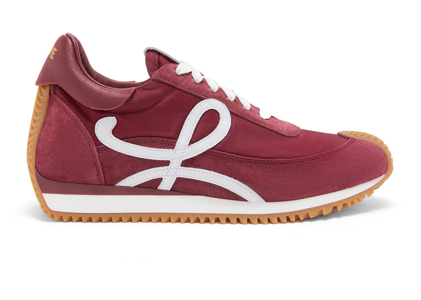 Loewe Flow Runner Burgundy White (Women's)