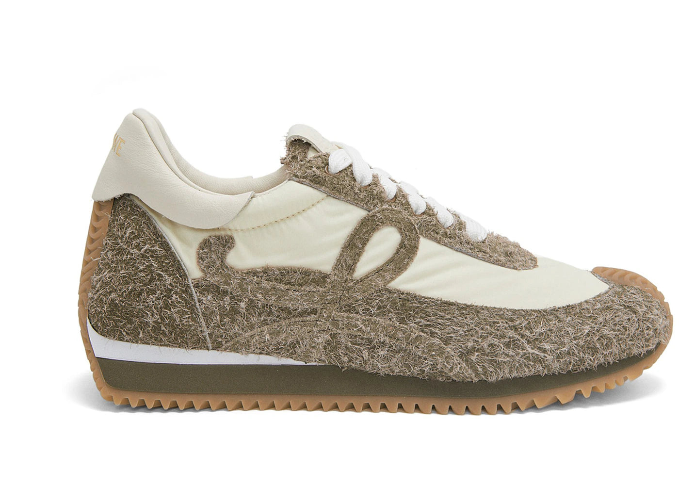 Loewe Flow Runner Khaki Green Canvas