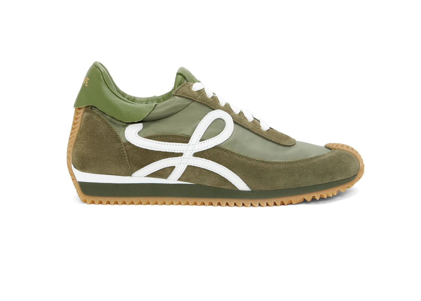 Loewe Flow Runner Olive White