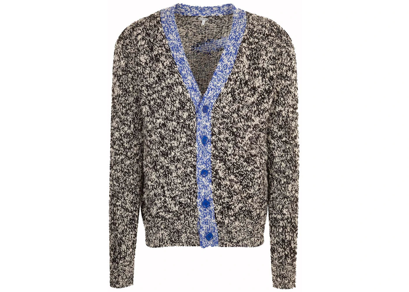 LOEWE Large L Cardigan Black/White/Blue