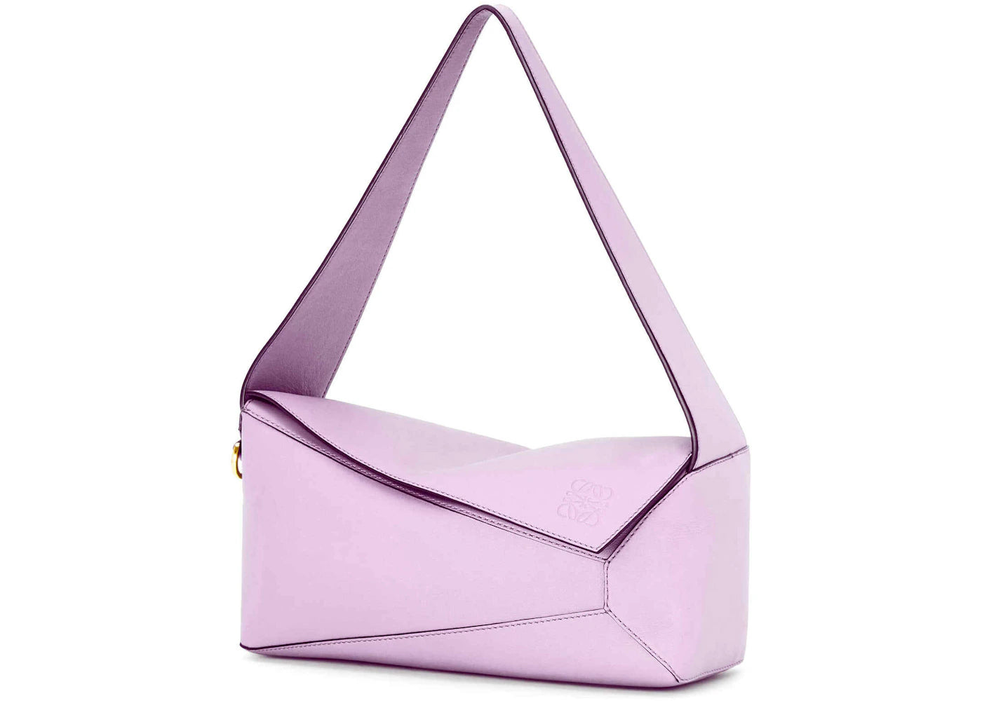 LOEWE Puzzle Hobo Bag in Nappa Calfskin Bloom Orchid